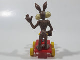 1989 McDonald's Warner Bros. Looney Tunes Wile E. Coyote & Roadrunner Train Handcar Toy Railroad Vehicle