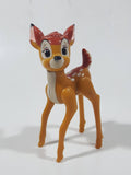 Vintage Disney Plastic Bambi 4" Tall Plastic Toy Figure with Moving Legs