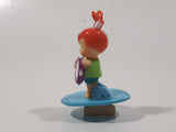 The Flintstones Pebbles Flintstone with Tambourine 2" Tall Toy Figure