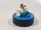1997 McDonald's Disney The Mighty Ducks Puck Shaped Blue 2 1/4" Tall Toy Figure