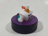 1997 McDonald's Disney The Mighty Ducks Puck Shaped Purple 2 1/4" Tall Toy Figure