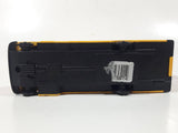 Welly No. 43601 School Bus with Flip Out Stop Sign Yellow Die Cast Toy Car Vehicle Missing Tires and Stop Sign