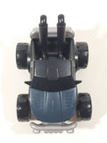 Monster Truck Dark Blue with Mouth Hood Plastic Die Cast Toy Car Vehicle