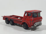 Unknown Brand Semi Truck Red Die Cast Toy Car Vehicle