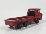 Unknown Brand Semi Truck Red Die Cast Toy Car Vehicle