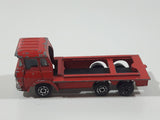 Unknown Brand Semi Truck Red Die Cast Toy Car Vehicle
