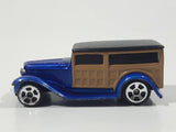 Maisto Fresh Metal 1932 Ford Wood Panel Van Blue 1/64 Scale Die Cast Toy Classic Car Vehicle