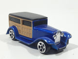 Maisto Fresh Metal 1932 Ford Wood Panel Van Blue 1/64 Scale Die Cast Toy Classic Car Vehicle