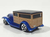 Maisto Fresh Metal 1932 Ford Wood Panel Van Blue 1/64 Scale Die Cast Toy Classic Car Vehicle