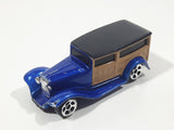 Maisto Fresh Metal 1932 Ford Wood Panel Van Blue 1/64 Scale Die Cast Toy Classic Car Vehicle