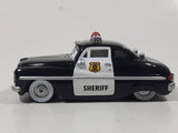Disney Pixar Cars '49 Merc Police Sheriff Cop Car Black and White Die Cast Toy Car Vehicle
