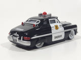 Disney Pixar Cars '49 Merc Police Sheriff Cop Car Black and White Die Cast Toy Car Vehicle