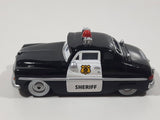 Disney Pixar Cars '49 Merc Police Sheriff Cop Car Black and White Die Cast Toy Car Vehicle