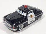 Disney Pixar Cars '49 Merc Police Sheriff Cop Car Black and White Die Cast Toy Car Vehicle