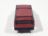 Maisto Hummer H2 Dark Red Die Cast Toy Truck SUV Vehicle
