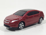 Maisto 2011 Chevrolet Volt Dark Red Die Cast Toy Car Vehicle