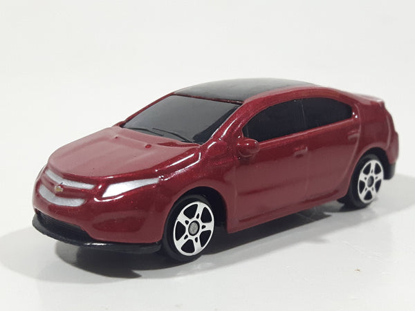 Maisto 2011 Chevrolet Volt Dark Red Die Cast Toy Car Vehicle