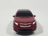 Maisto 2011 Chevrolet Volt Dark Red Die Cast Toy Car Vehicle