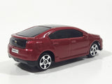 Maisto 2011 Chevrolet Volt Dark Red Die Cast Toy Car Vehicle