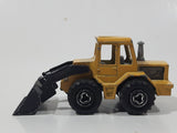Vintage Majorette Tracto Bull Dozer Front End Loader No. 211 & 263 Yellow Black 1/87 Scale Die Cast Toy Construction Equipment Vehicle
