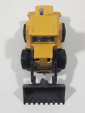 Vintage Majorette Tracto Bull Dozer Front End Loader No. 211 & 263 Yellow Black 1/87 Scale Die Cast Toy Construction Equipment Vehicle
