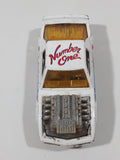 Vintage Majorette Pontiac Firebird Trans Am White Die Cast Toy Car Vehicle with Blown Motor