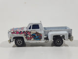 Unknown Brand Ford F-150 Truck White with Tiki God sticker Tampos Die Cast Toy Car Vehicle Hong Kong