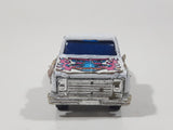 Unknown Brand Ford F-150 Truck White with Tiki God sticker Tampos Die Cast Toy Car Vehicle Hong Kong