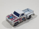 Unknown Brand Ford F-150 Truck White with Tiki God sticker Tampos Die Cast Toy Car Vehicle Hong Kong
