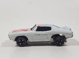 Summer Marz Karz S8504 1969 Pontiac GTO White Die Cast Toy Car Vehicle