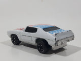 Summer Marz Karz S8504 1969 Pontiac GTO White Die Cast Toy Car Vehicle