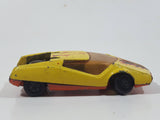 Vintage 1973 Lesney Products Matchbox Superfast No. 33 Datsun 126X Yellow and Orange Die Cast Toy Car Vehicle