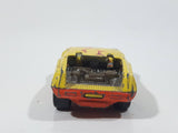 Vintage 1973 Lesney Products Matchbox Superfast No. 33 Datsun 126X Yellow and Orange Die Cast Toy Car Vehicle