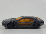 Vintage 1969 Lesney Matchbox Superfast Lamborghini Marzal No. 20 Black (Red Originally) Die Cast Toy Dream Car Vehicle