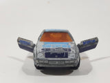 Vintage 1984 Matchbox Superfast No. 59 Porsche 928 Grey Die Cast Toy Car Vehicle with Opening Doors
