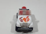 1986 Hot Wheels Jeep CJ-7 White Die Cast Toy Car Vehicle