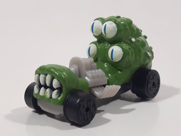 2004 PMI Playing Mantis Johnny Lightning Brainrackers Creepsters Four Eyed Alien Green Die Cast Toy Car Vehicle