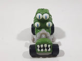 2004 PMI Playing Mantis Johnny Lightning Brainrackers Creepsters Four Eyed Alien Green Die Cast Toy Car Vehicle