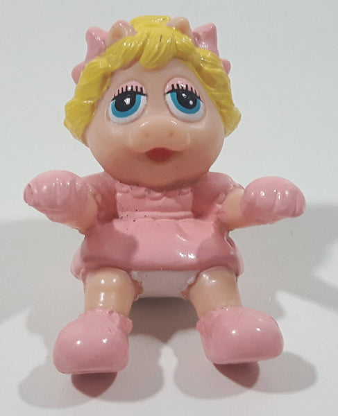 1986 McDonald's Muppet Babies Baby Miss Piggy 2" Tall Toy Figure