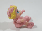 1986 McDonald's Muppet Babies Baby Miss Piggy 2" Tall Toy Figure