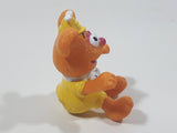 1986 McDonald's Muppet Babies Baby Fozzie Bear 2" Tall Toy Figure