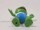 Vintage HA! The Muppets 1986 Baby Kermit The Frog Skateboarding Figurine McDonald's Happy Meal Toy