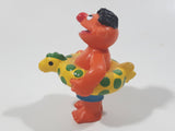 1980s Applause Muppets Sesame Street "Ernie Wearing a Float" PVC Toy Figure