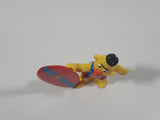 1980s Applause Muppets Sesame Street "Bert with a Surfboard" PVC Toy Figure