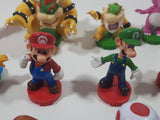 2009 Nintendo Super Mario Bros. Replacement Chess Pieces Toy Figures Full Set of 32