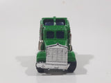 Unknown Brand Semi Tractor Truck Green Die Cast Toy Car Vehicle