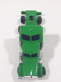 Unknown Brand Semi Tractor Truck Green Die Cast Toy Car Vehicle