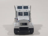 Unknown Brand Semi Tractor Truck White Die Cast Toy Car Vehicle