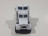 Unknown Brand Semi Tractor Truck White Die Cast Toy Car Vehicle