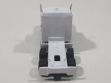 Unknown Brand Semi Tractor Truck White Die Cast Toy Car Vehicle